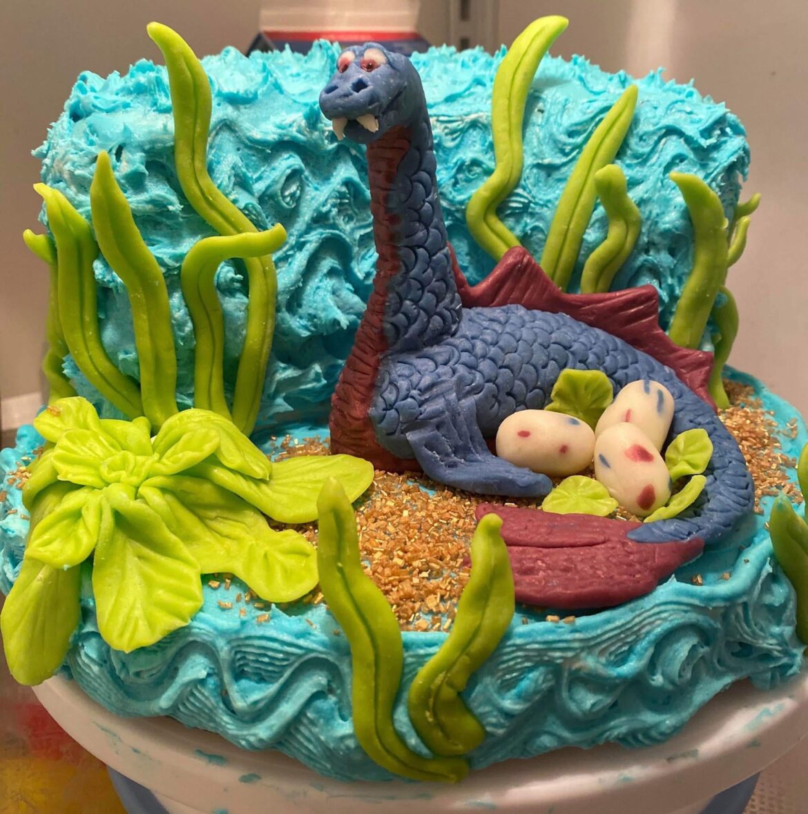 Sea Monster Cake