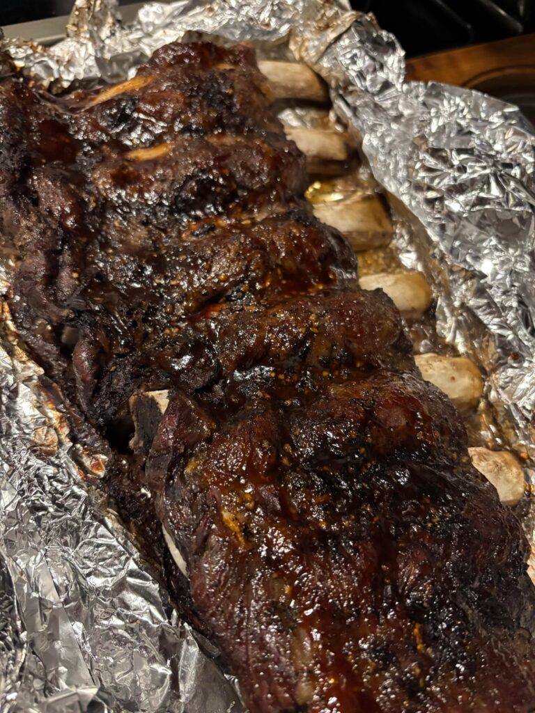Made some Beef Back Ribs