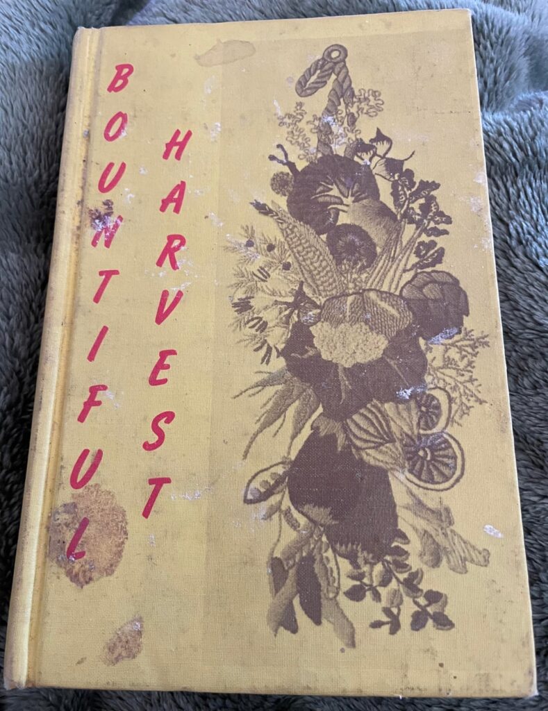 Bountiful Harvest church book from the 1970s part 1