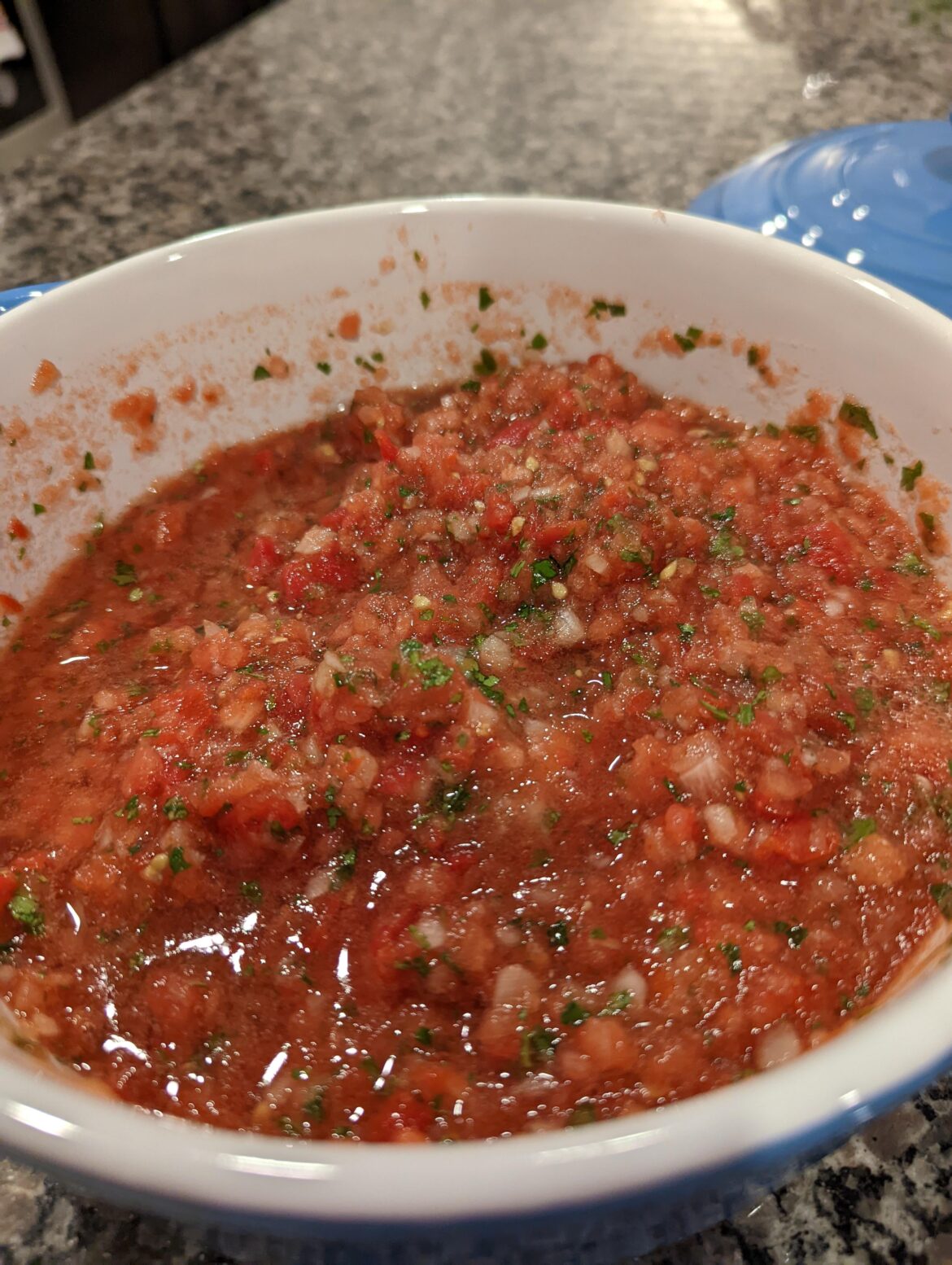 This salsa tastes like home