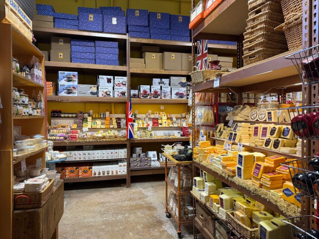 My wife decided we were going to the store to buy some cheese.