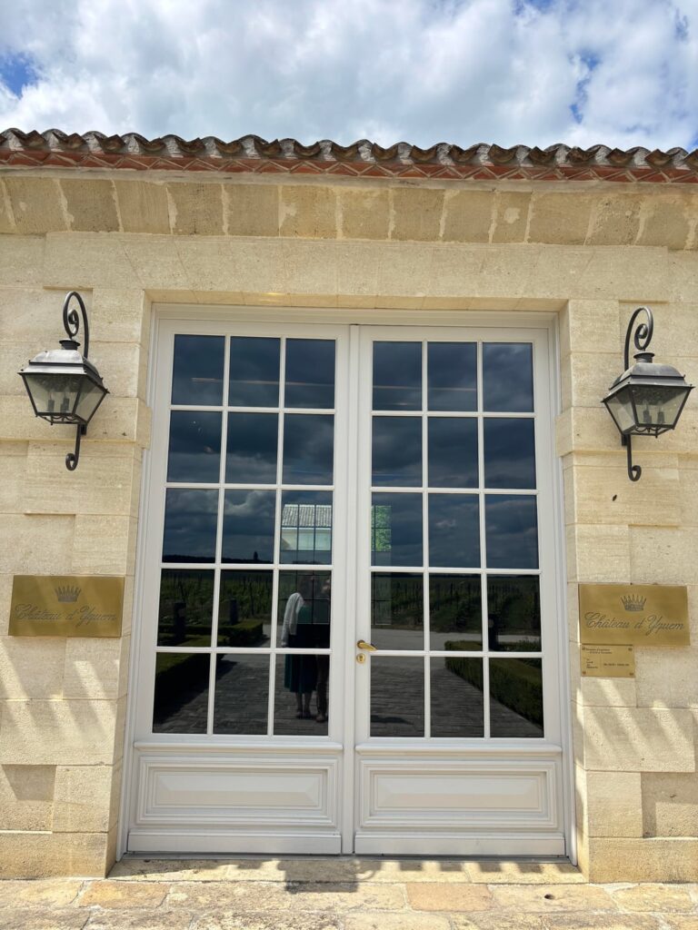 In honor of our squares game: pics of private tour/tasting at Chateau d’Yquem