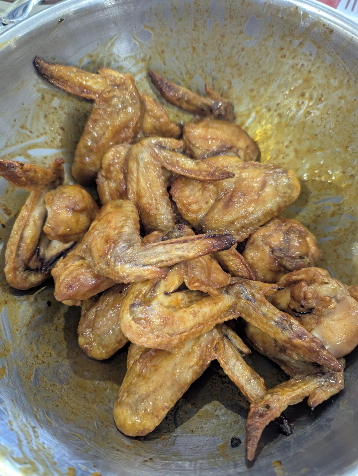 Oven fried wings