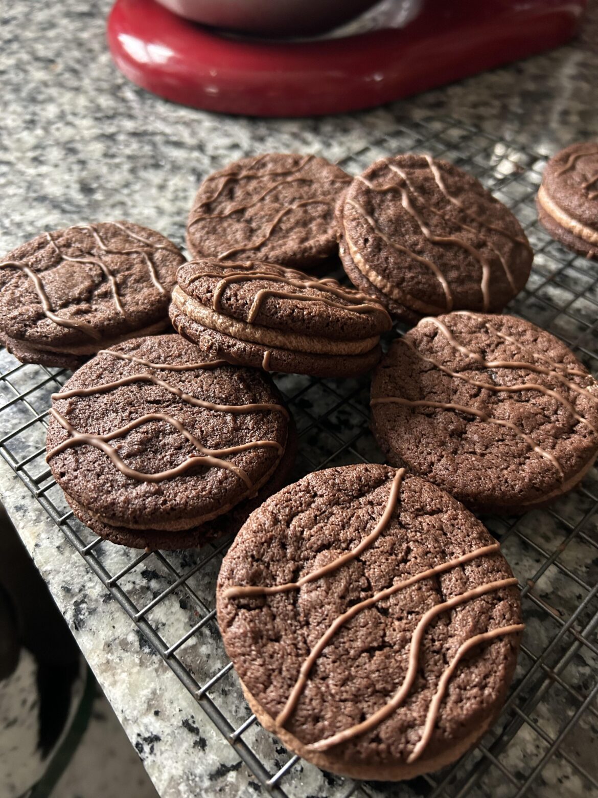 Just call me big Deborah. Homemade fudge rounds
