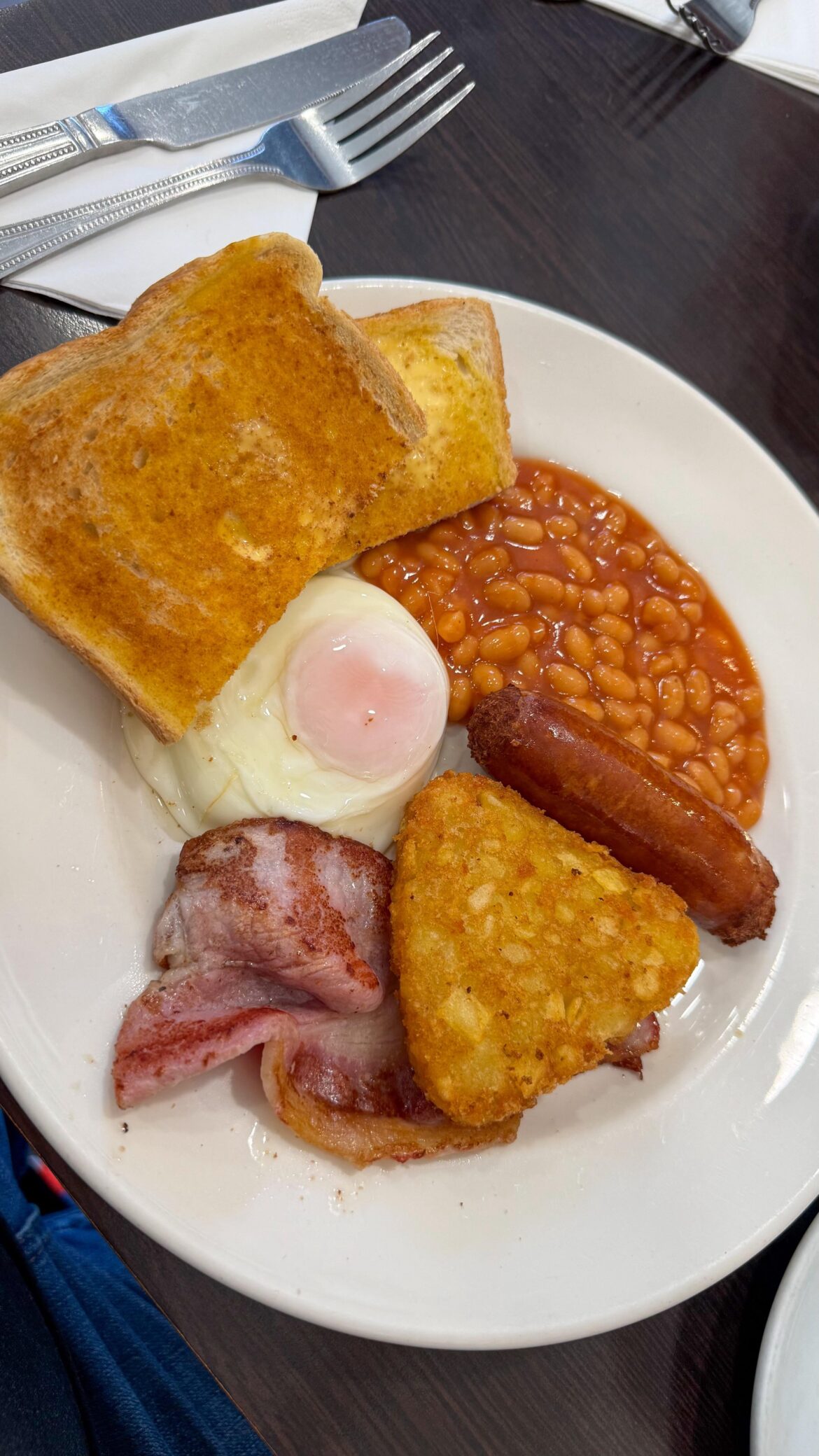 Small breakfast, £7.95, Franco’s Cafe, Swansea