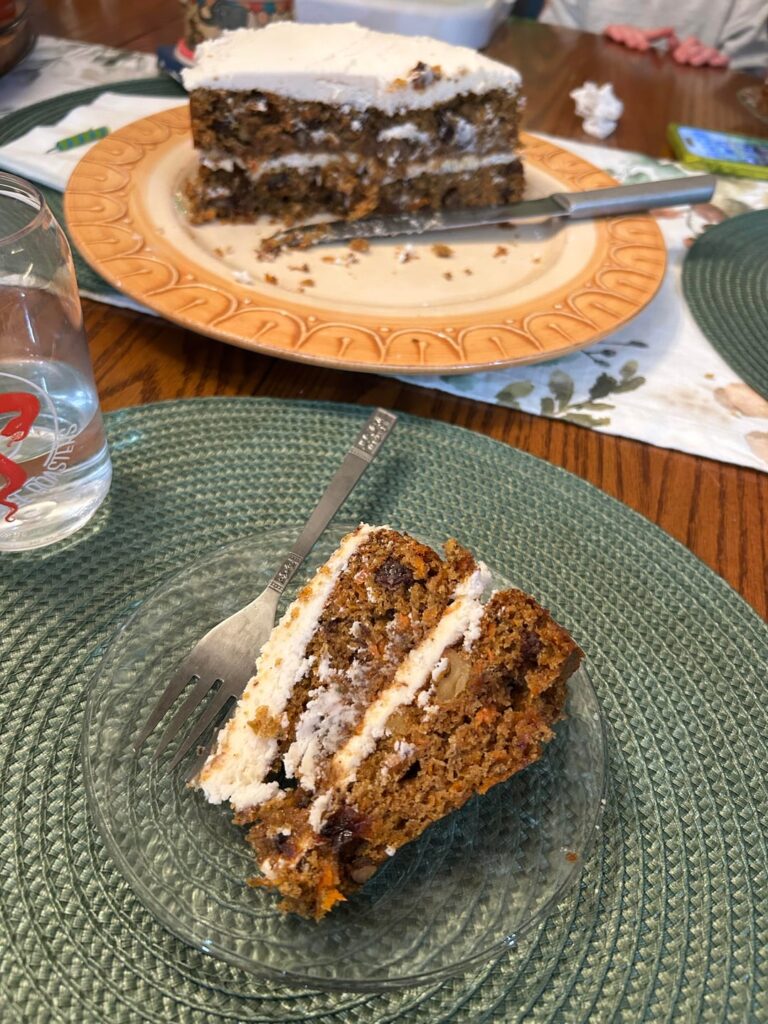 Just some love for Isa Moskowitz's carrot cake. The freaking best!