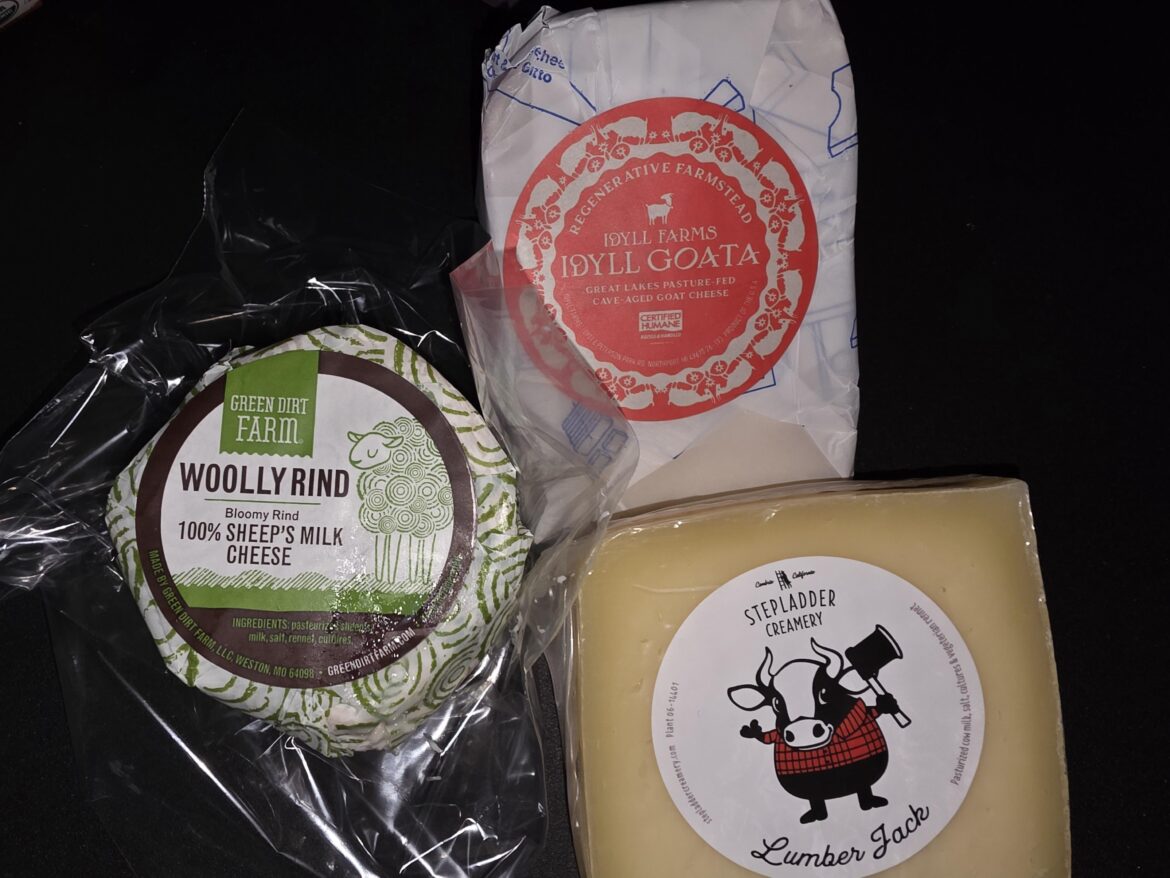 My daughter got me one of those fancy cheese clubs for yule