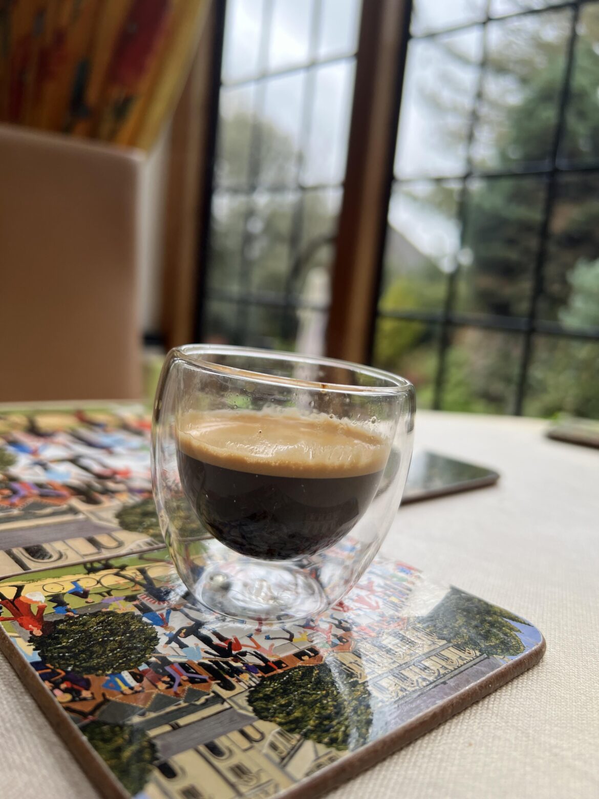 Saturday pull by the window, simple, no latte art, just good espresso