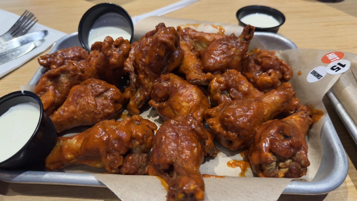 Late night snack at B-Dubs