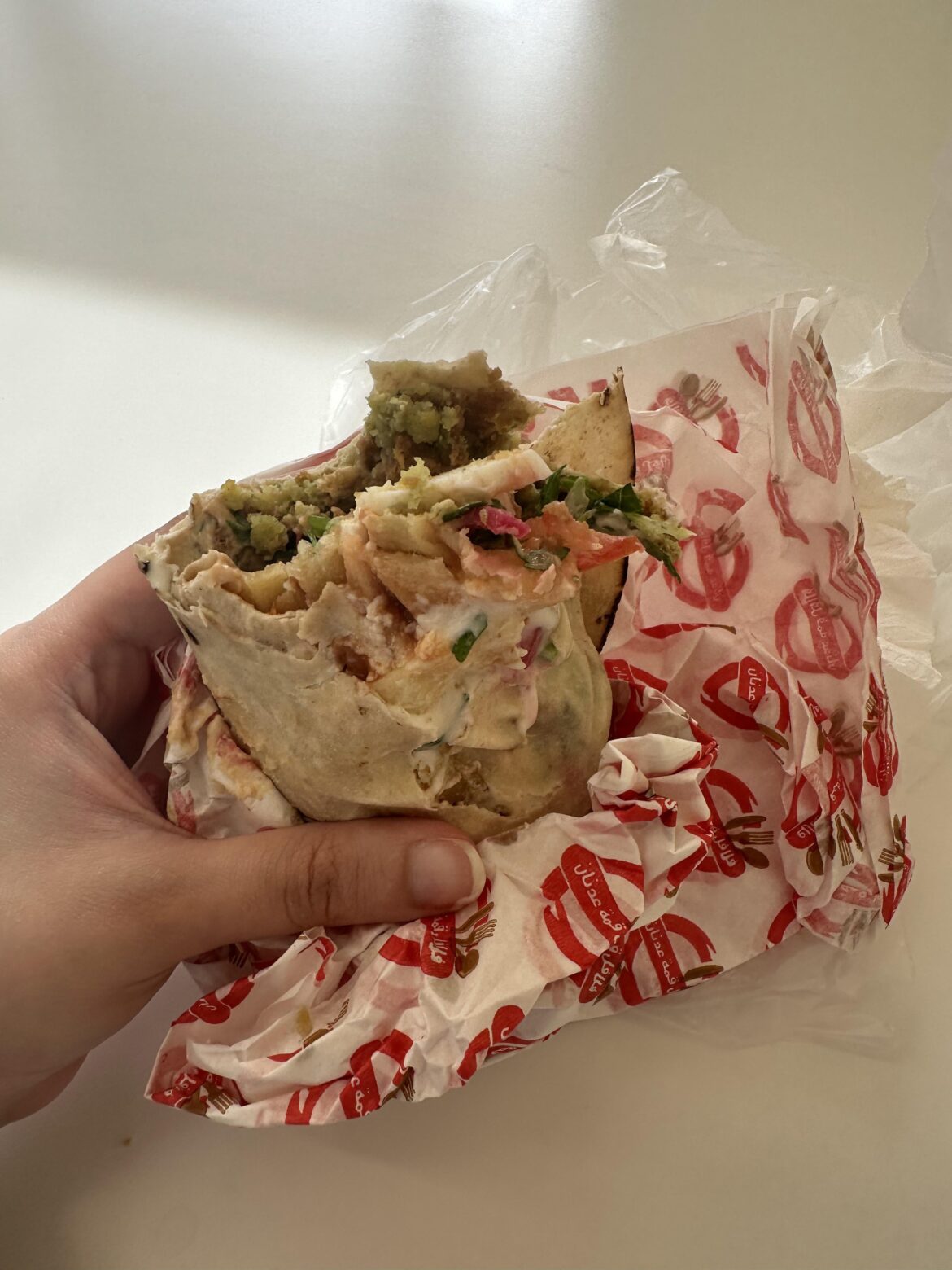 Breakfast got little messy