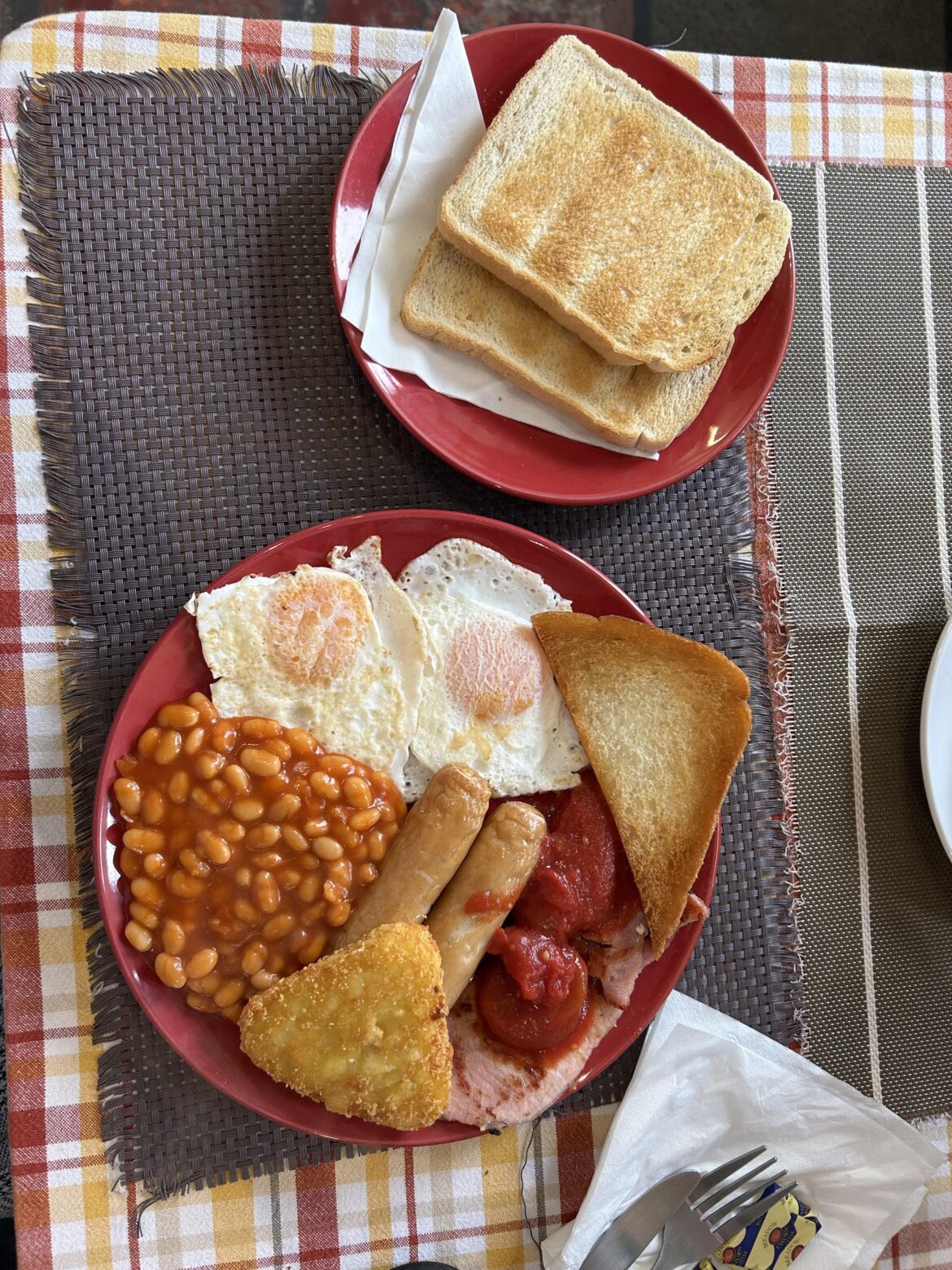 £7.50, Log Cabin Cafe, Fleetwood