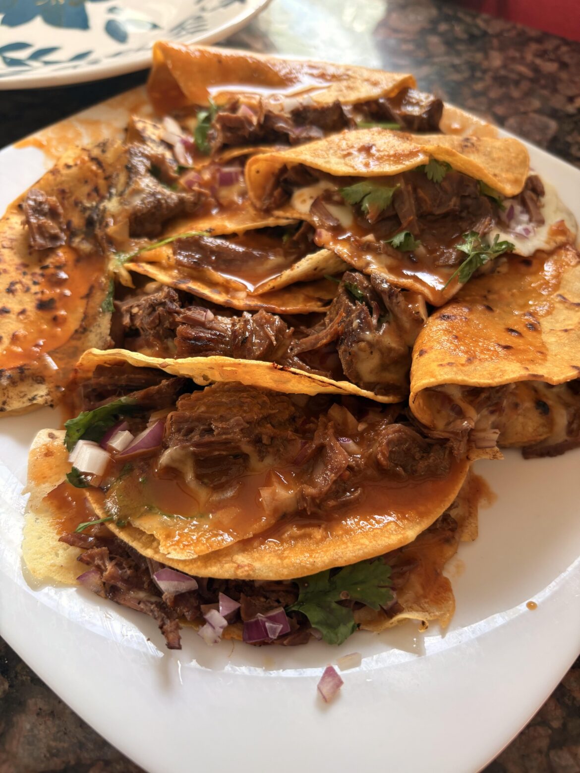 My first attempt at making birria tacos