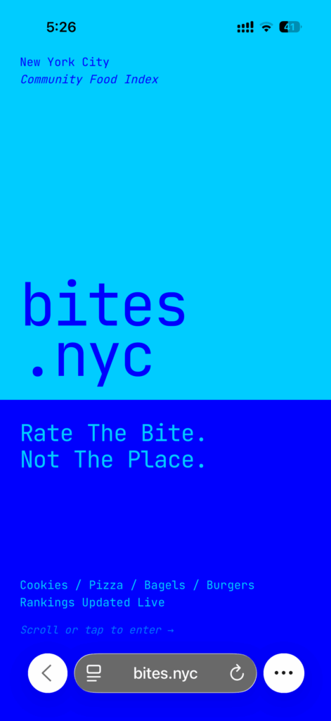 I built a platform to let you rank and share your favorite food items I built a platform to let you rank and share your favorite food items