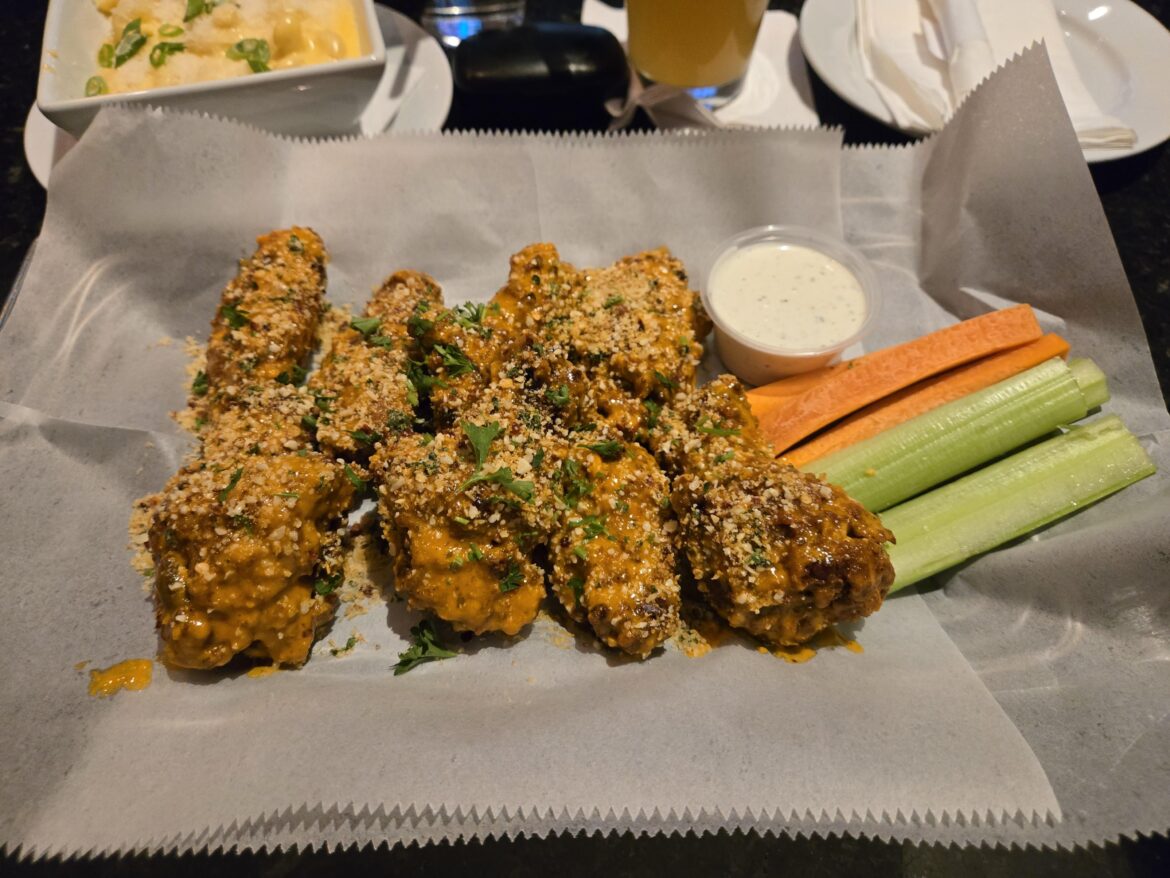Fuego Parm Wings @ New Line Tavern