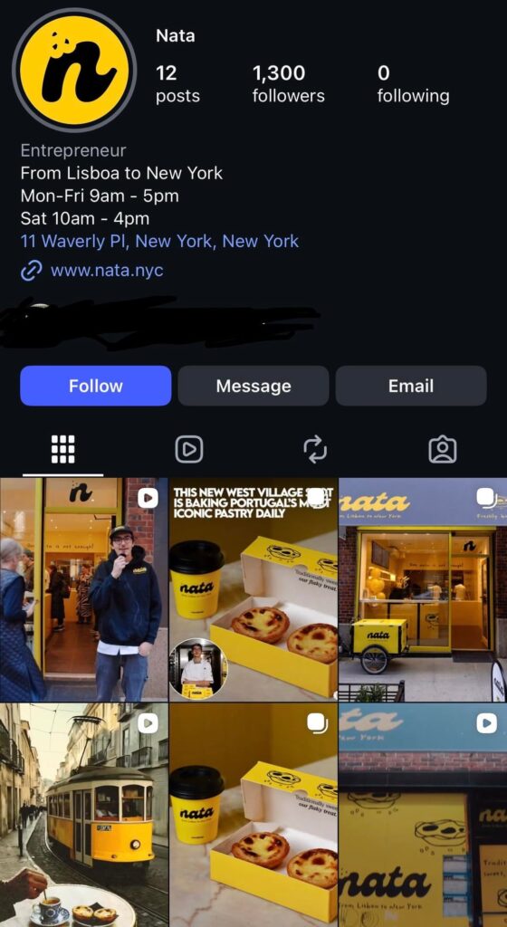 Lisbonata ripoff? Nata NYC