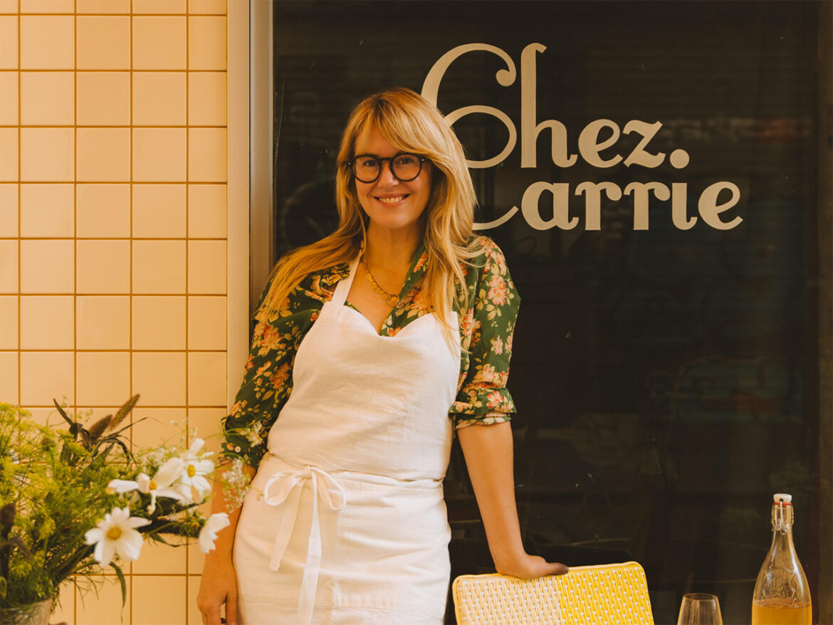 How an American chef broke through the Parisian culinary scene to open Chez Carrie