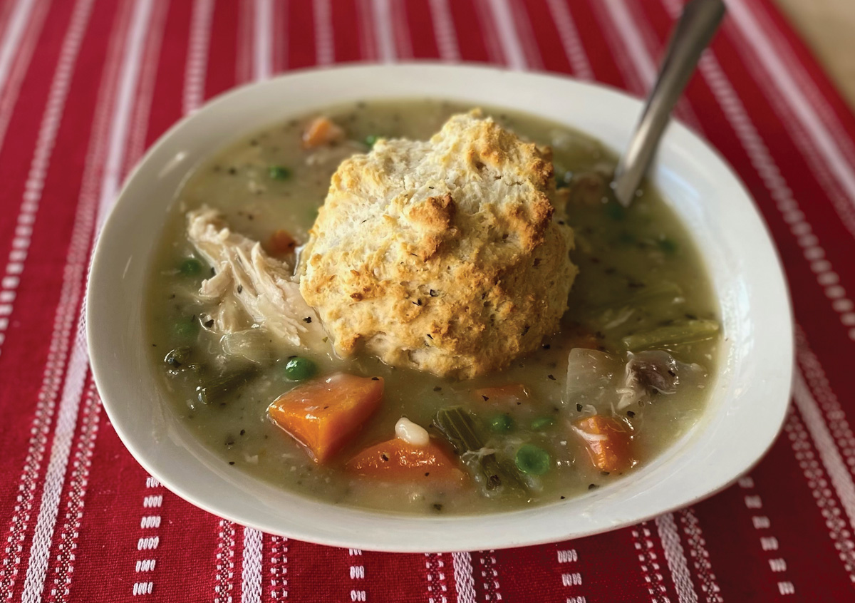 a bowl of soup from Casseroles Atlanta