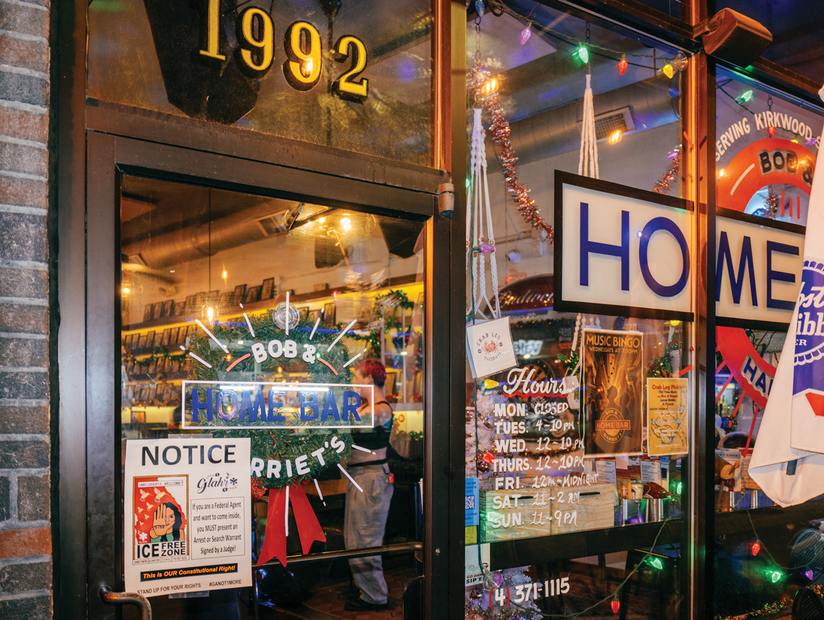 the outside of Karaoke at Bob & Harriet’s Home Bar