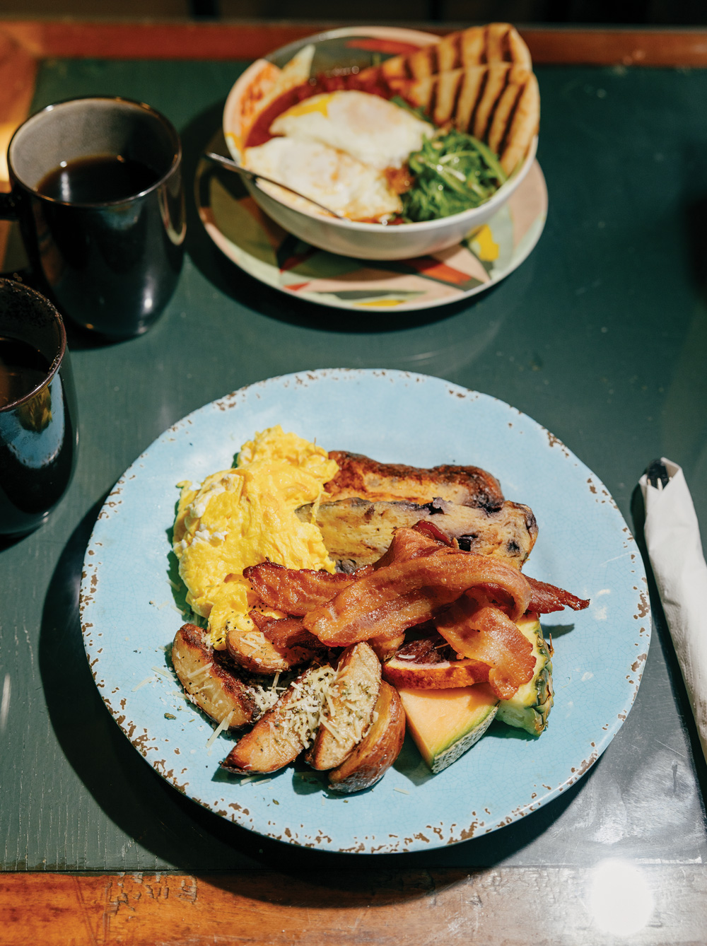 two dishes of food from Babs Midtown