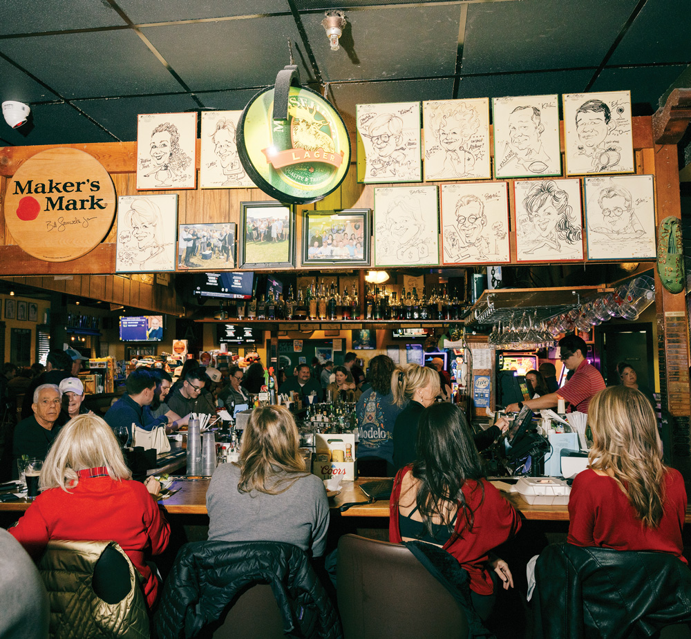 inside Laseter’s Tavern