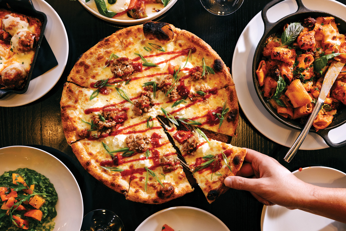 Tre Vele Pizzas and other italian dishes