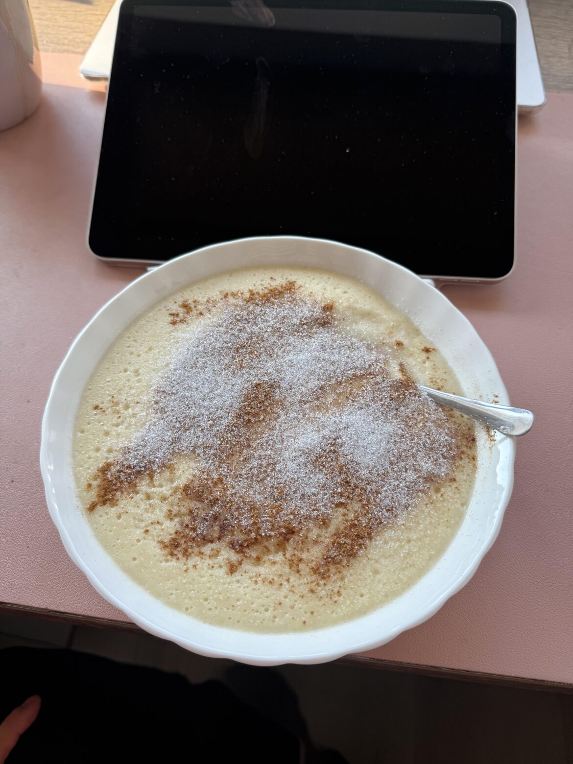 35g protein semolina pudding porridge