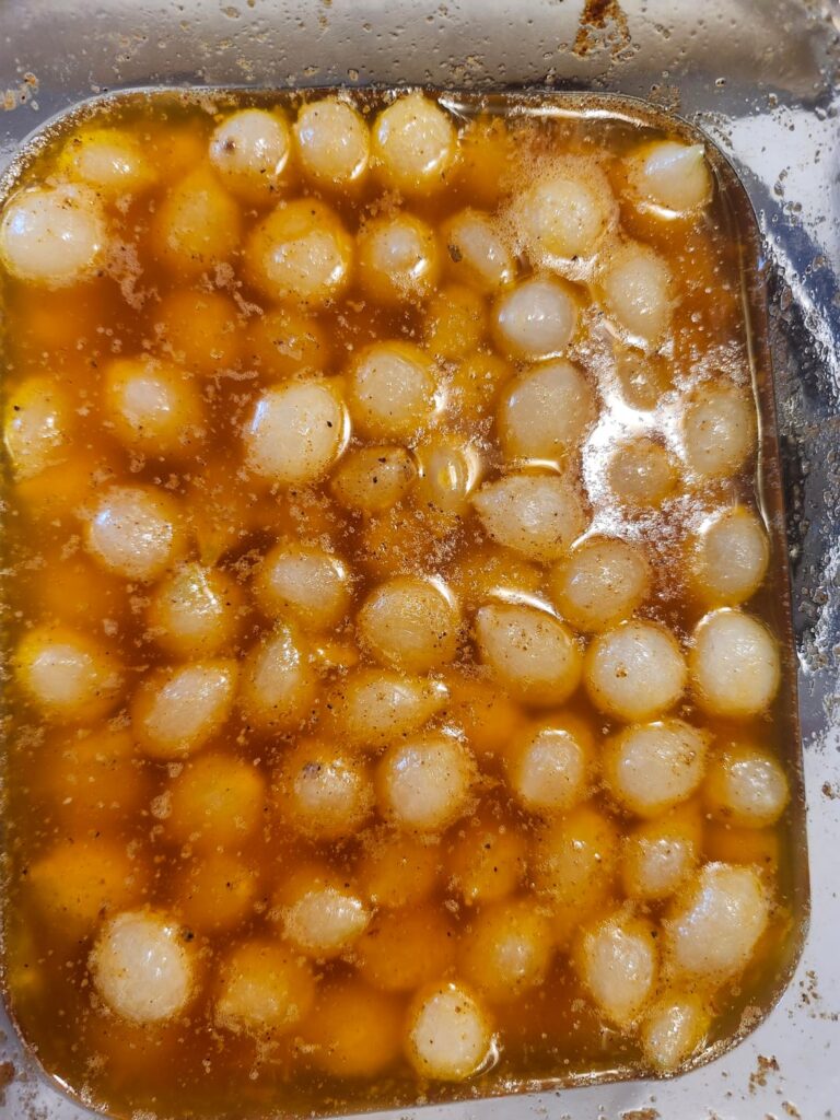 Pearl onion boil