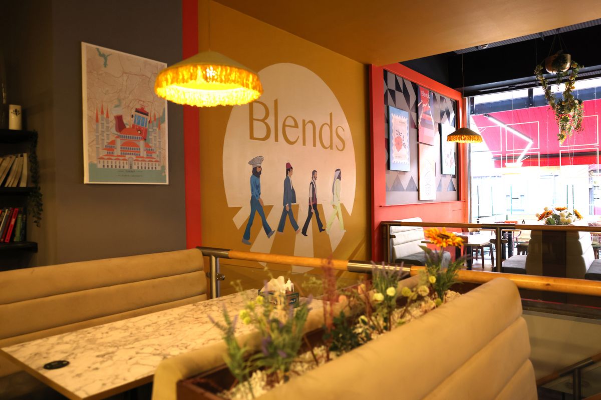 Blends in Liverpool city centre 