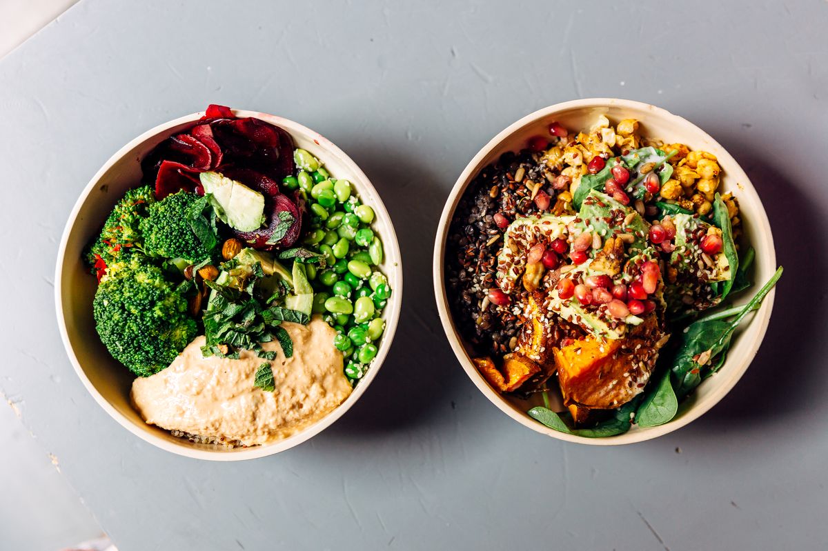 You need leafy greens, beans, fruit and vegetables