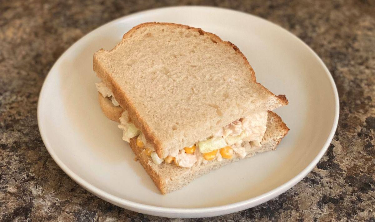 Tuna mayo sandwich