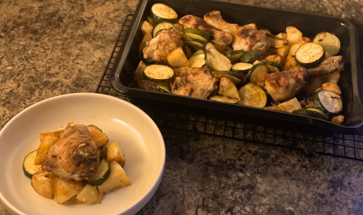 Mary Berry's chicken traybake