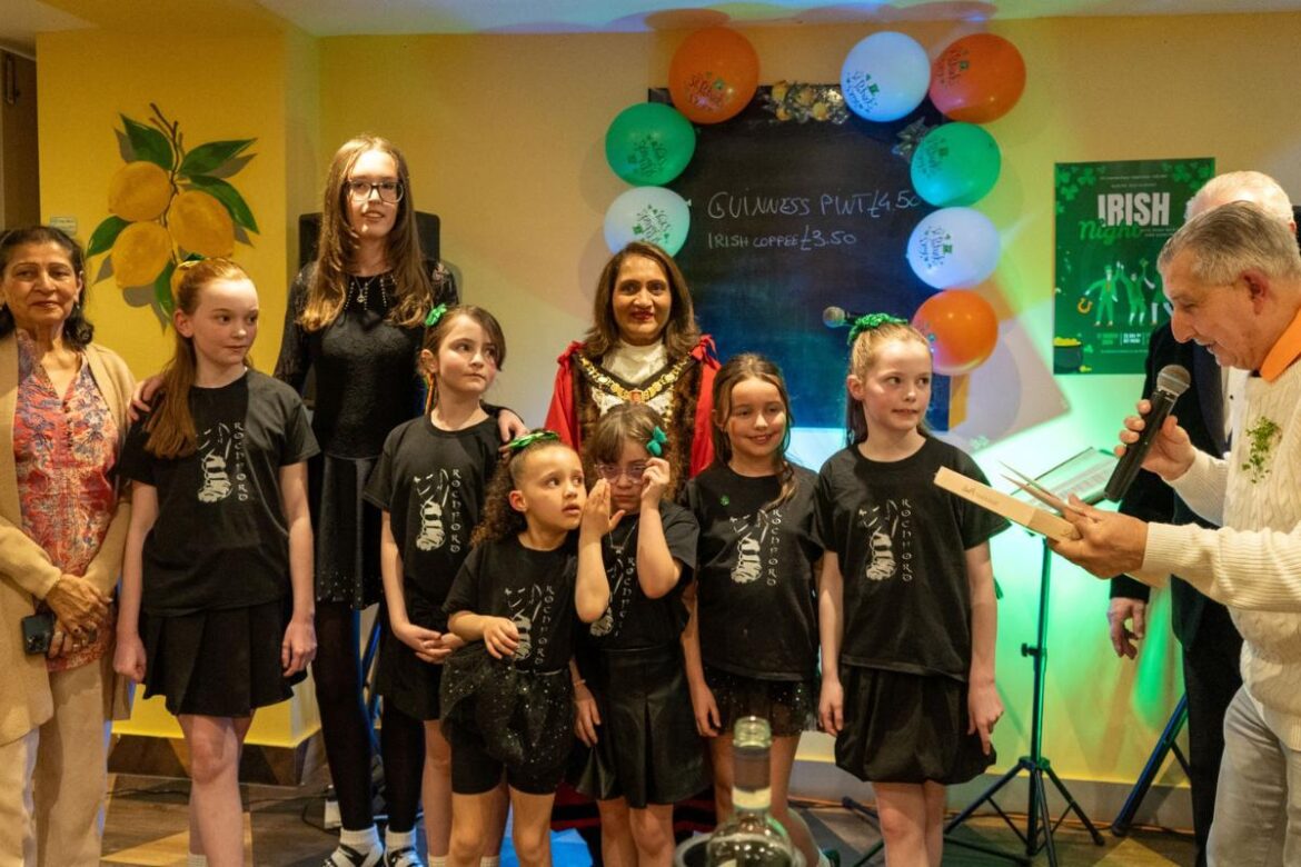Irish dancers star in St Patrick's Day event at Pinner Italian restaurant