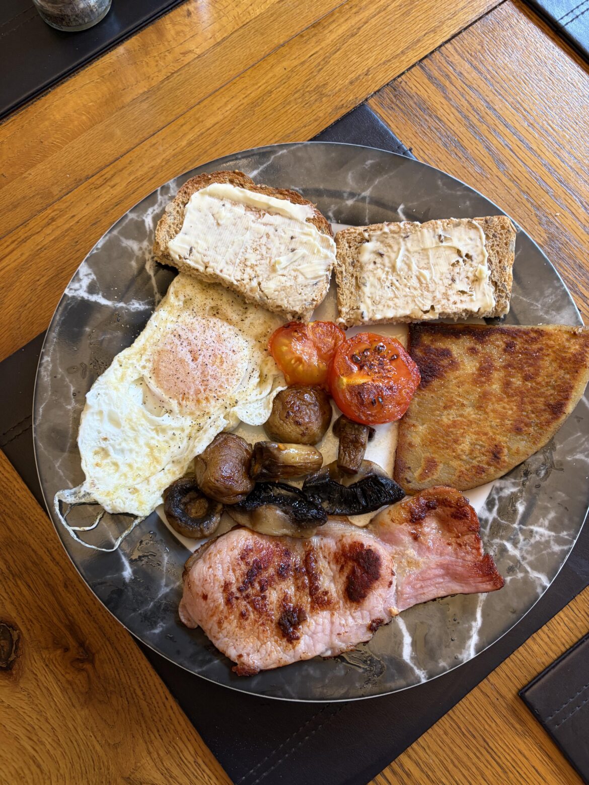 Small sunday breakfast