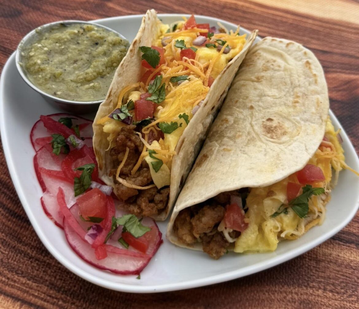 Made some breakfast tacos for Taco Tuesday