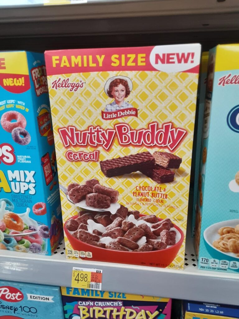 You get a cereal and you get a cereal