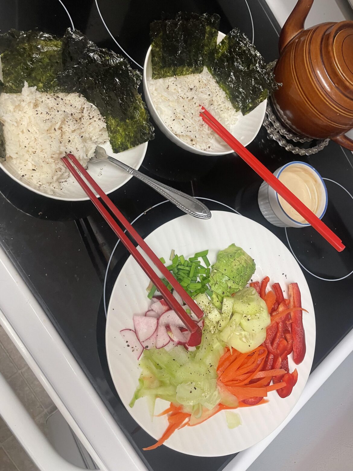 First post! Vegan rice bowls