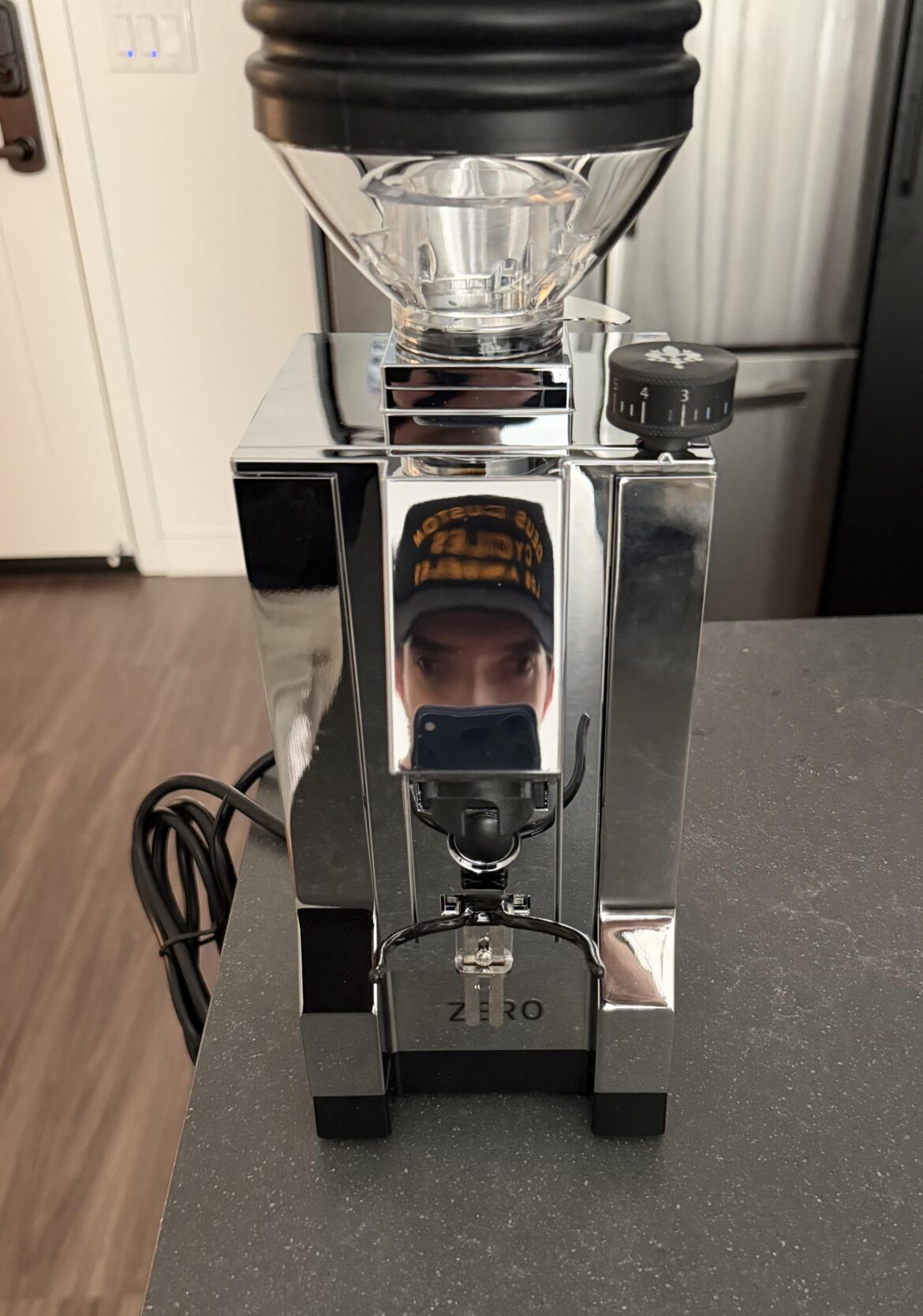 All chrome looks great, Eureka Mignon Zero