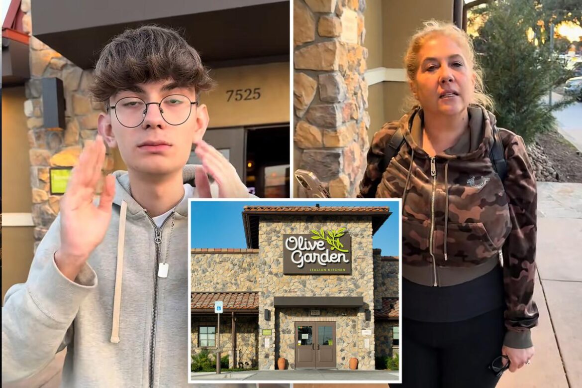 Olive Garden visit for Italian teen leads to social media meltdown