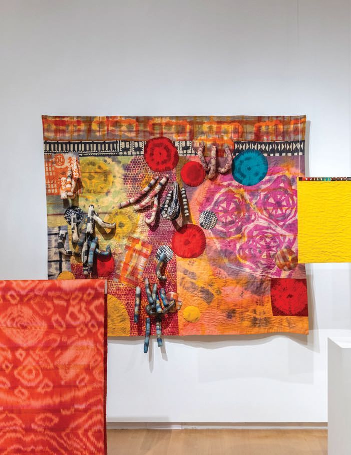 Installation view of Craft Front & Center at the Museum of Arts and Design PHOTO: BY JENNA BASCOM