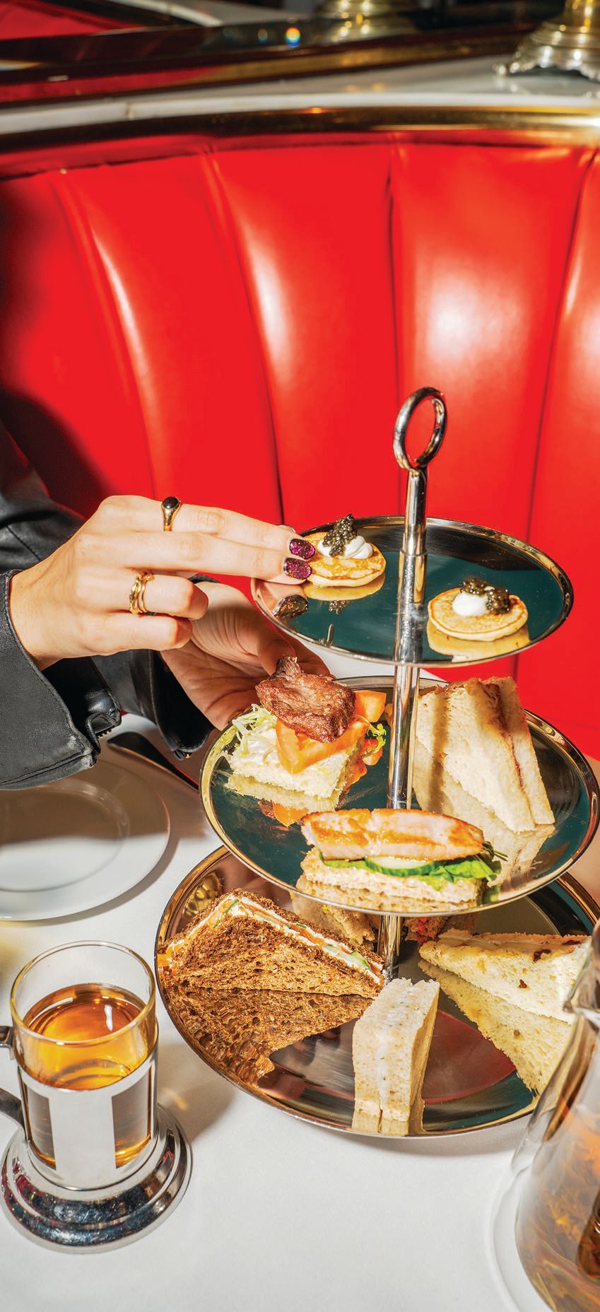 Go for high tea at The Russian Tea Room. PHOTO: BY HEATHER WILLENSKY