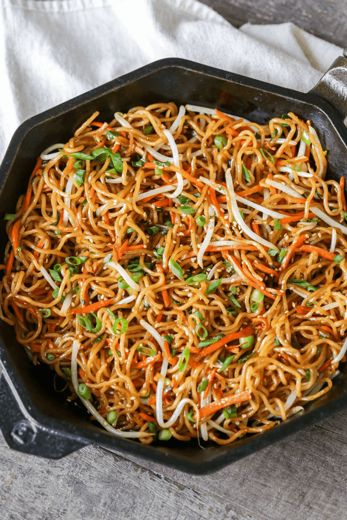 Pan fried noodles