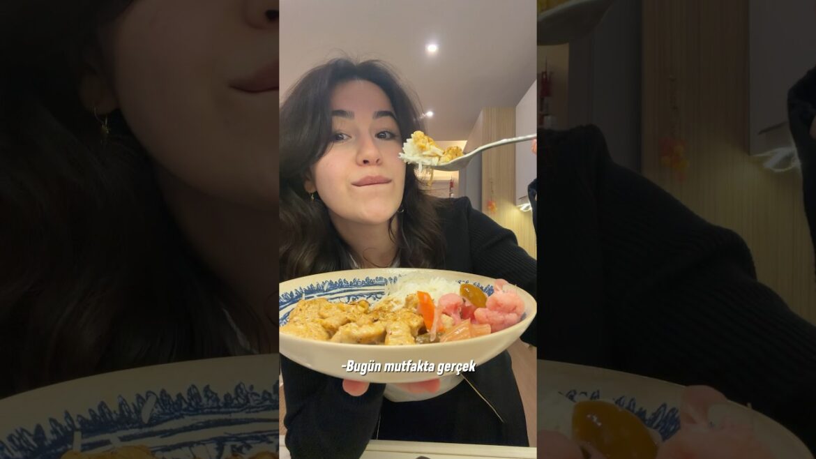 15 Dakikada Şef Tabağı: Kremalı Hindi Sote ve Basmati Pilavı #fitandhealthy  #ramadanwithyoutube