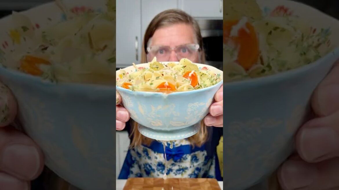 I Could Eat Homemade Farmers Market Chicken Noodle Soup All Winter Long and Be Happy