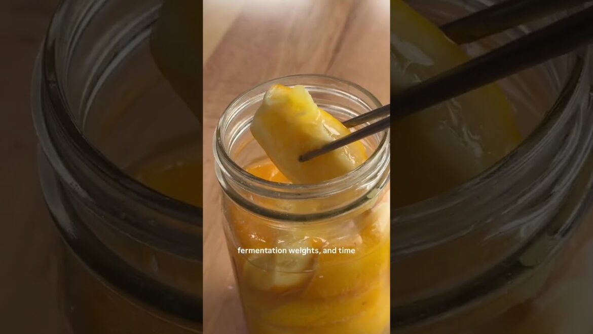 Preserved Lemons Recipe (Fermented)