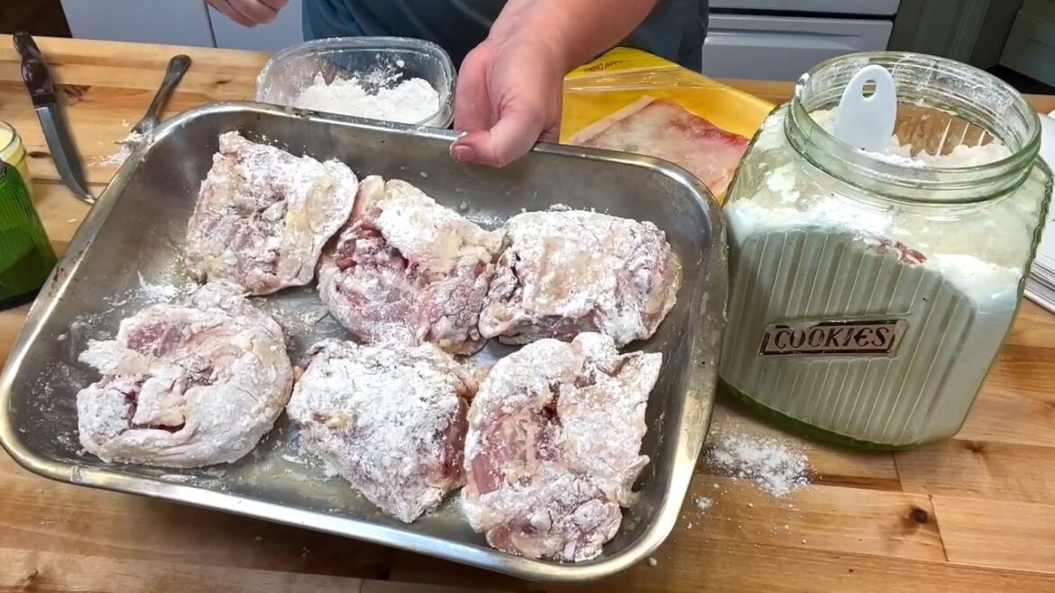 3-Ingredient Crispy Oven Chicken That Tastes Fried!