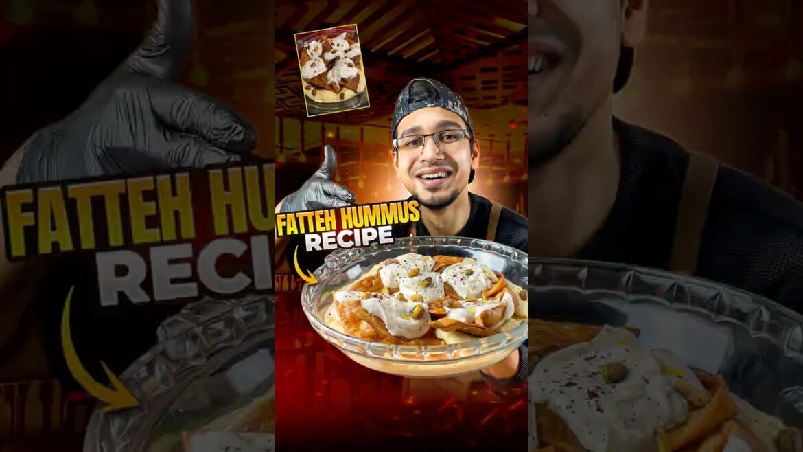 Lebanese Fatteh Hummus Ramadan Recipe