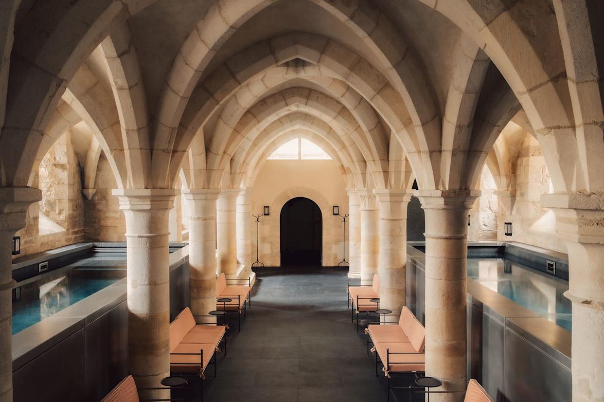 Interior of the spa.Credit: Jules Focone/Les Sources de Vougeot