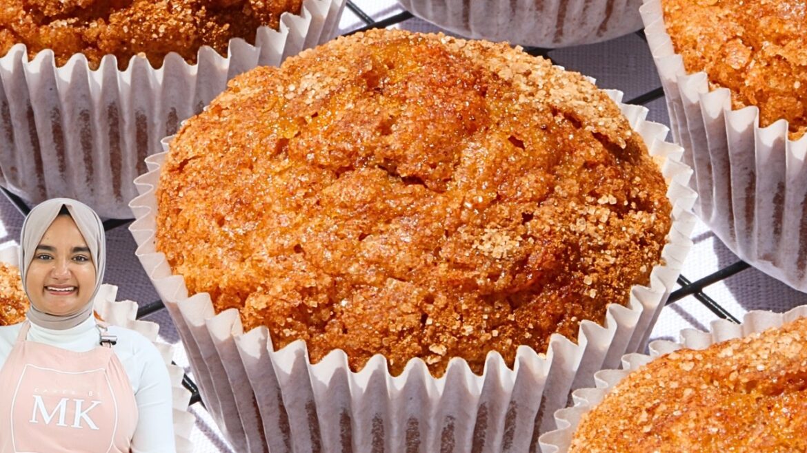 These CARROT CAKE MUFFINS are DANGEROUSLY Good
