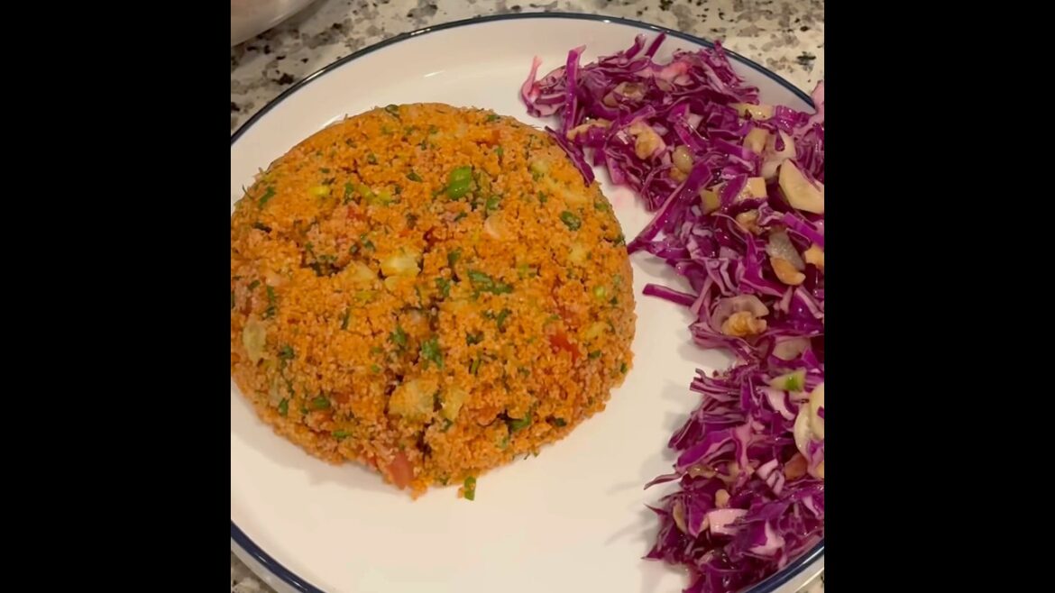 Authentic Turkish Kısır Recipe | Easy & Flavorful Bulgur Salad