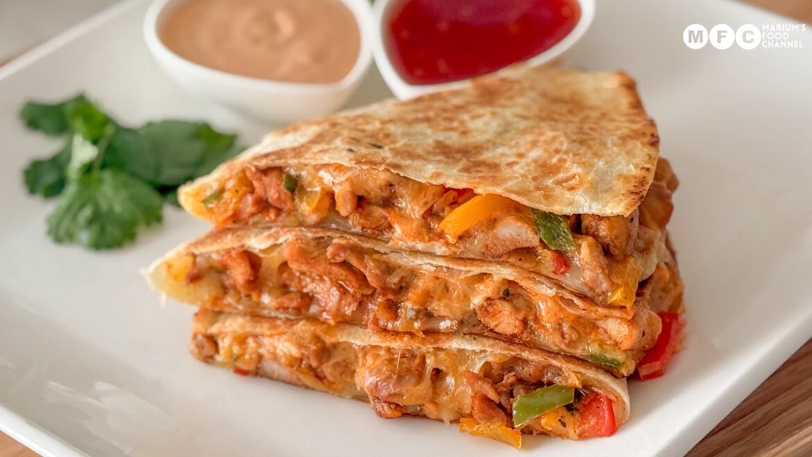 Ramadan 2026’s Iftar Favorite | Crispy & Cheesy Chicken Fajita Quesadillas Recipe